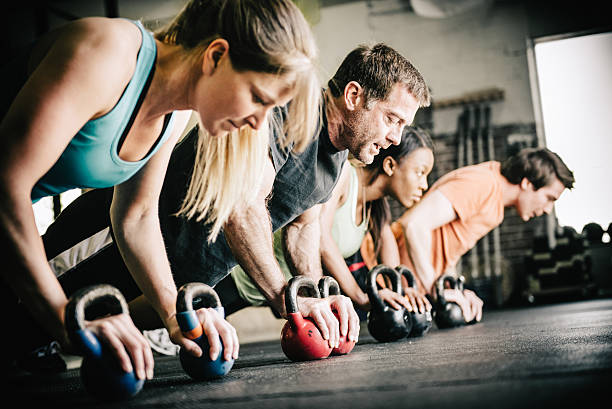 Circuit training session